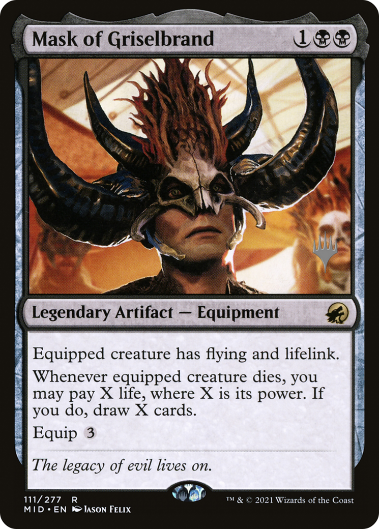 Mask of Griselbrand (111) - Innistrad: Midnight Hunt Promos