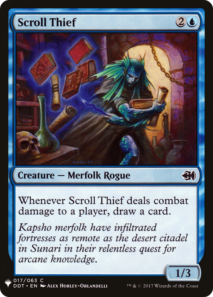 Scroll Thief (DDT-17) - The List