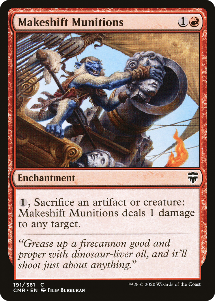 Makeshift Munitions (191) - Commander Legends