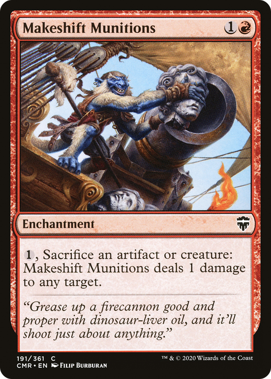 Makeshift Munitions (191) - Commander Legends