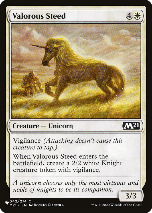 Valorous Steed (M21-42)