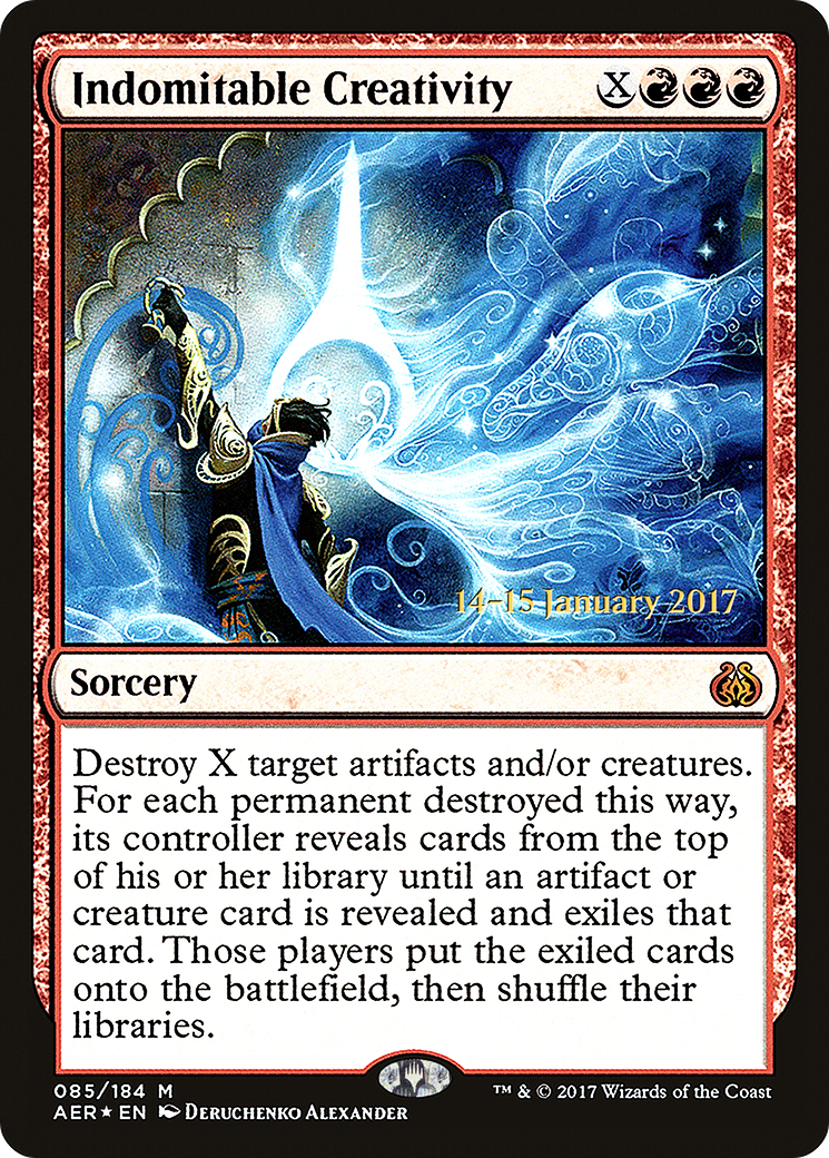 Indomitable Creativity (085) Foil - Aether Revolt Promos