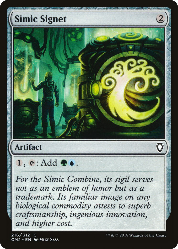 Simic Signet (216) - Commander Anthology Volume II
