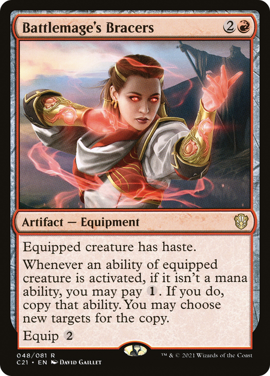 Battlemage's Bracers (048) - Commander 2021