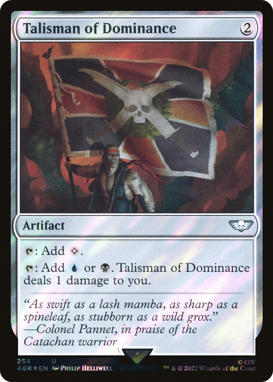 Talisman of Dominance (254) (Surge Foil) [Warhammer 40,000]