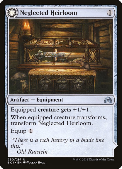 Neglected Heirloom (260) Foil - Shadows over Innistrad