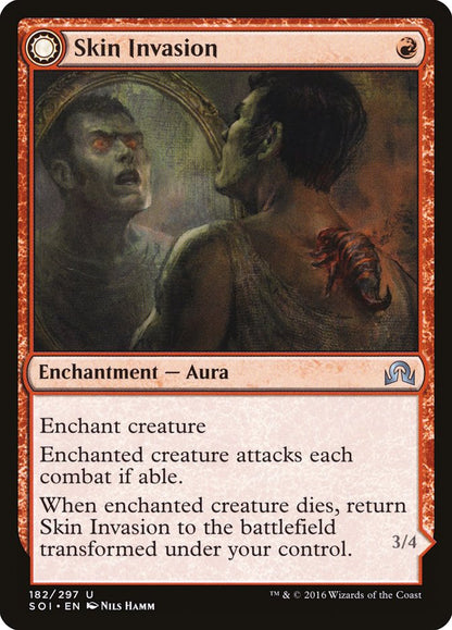 Skin Invasion (182) Foil - Shadows over Innistrad