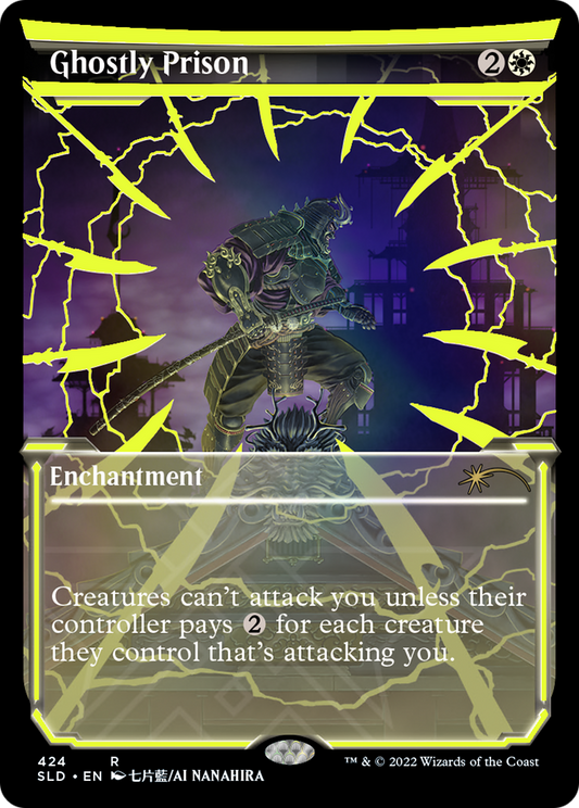 Ghostly Prison (Showcase) (424) Foil - Secret Lair Drop