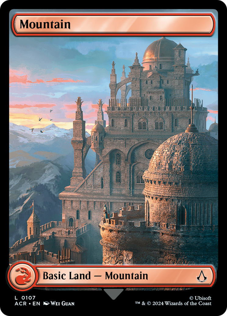 Mountain (107) Foil - Assassin's Creed