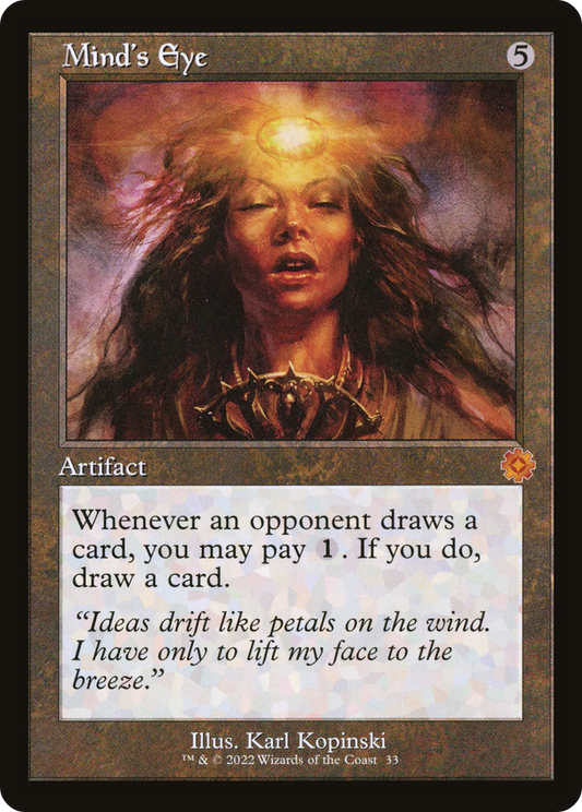 Mind's Eye (Retro) (033) - The Brothers' War Retro Artifacts