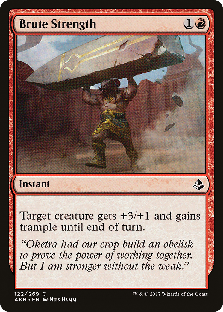 Brute Strength (122) - Amonkhet