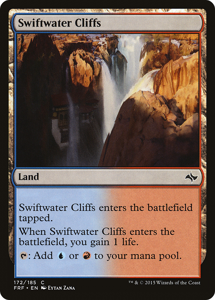 Swiftwater Cliffs (172) Foil - Fate Reforged