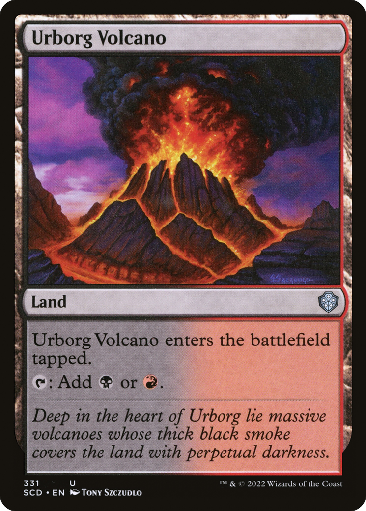 Urborg Volcano (331) - Starter Commander Decks