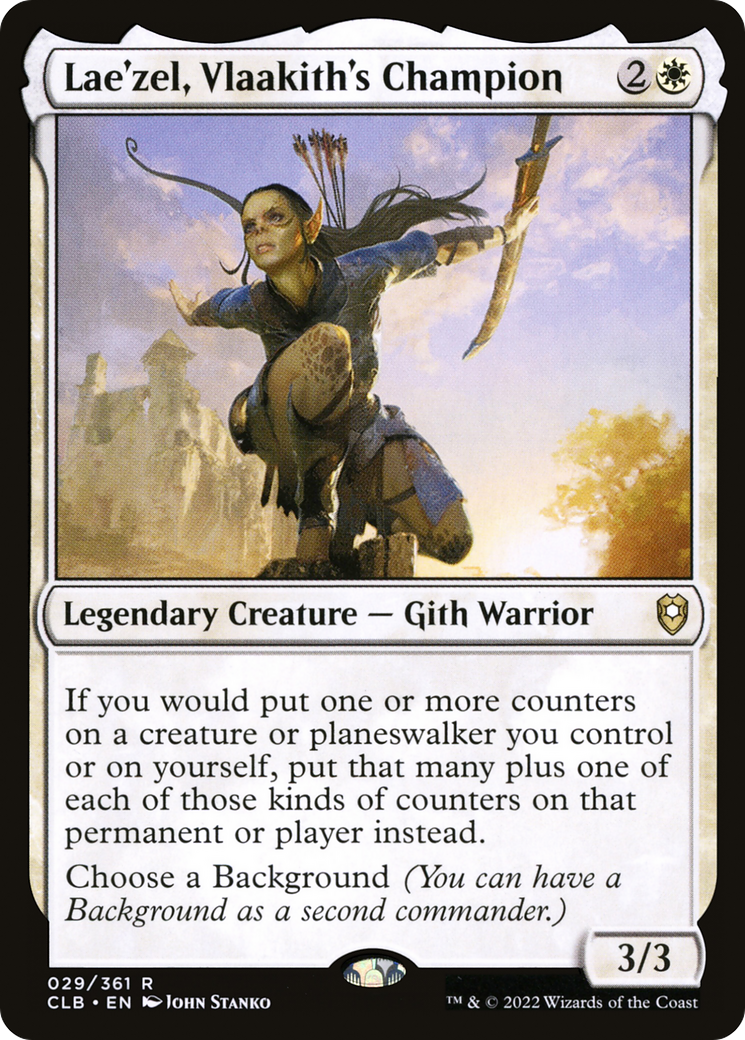 Lae'zel, Vlaakith's Champion (029) Foil - Commander Legends: Battle for Baldur's Gate