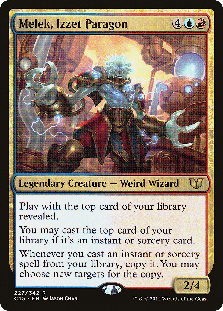 Melek, Izzet Paragon (227) - Commander 2015