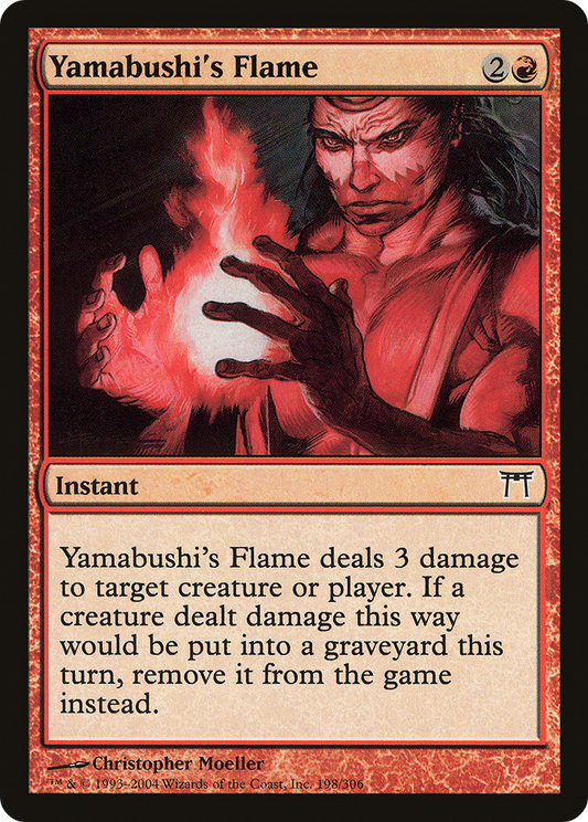 Yamabushi's Flame [Champions of Kamigawa] Foil