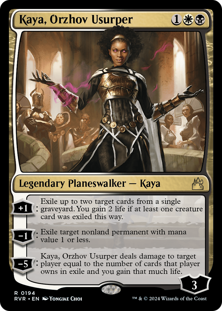 Kaya, Orzhov Usurper [Ravnica Remastered] | Silver Goblin