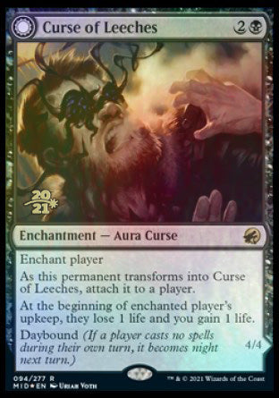Curse of Leeches (094) Foil - Innistrad: Midnight Hunt Promos