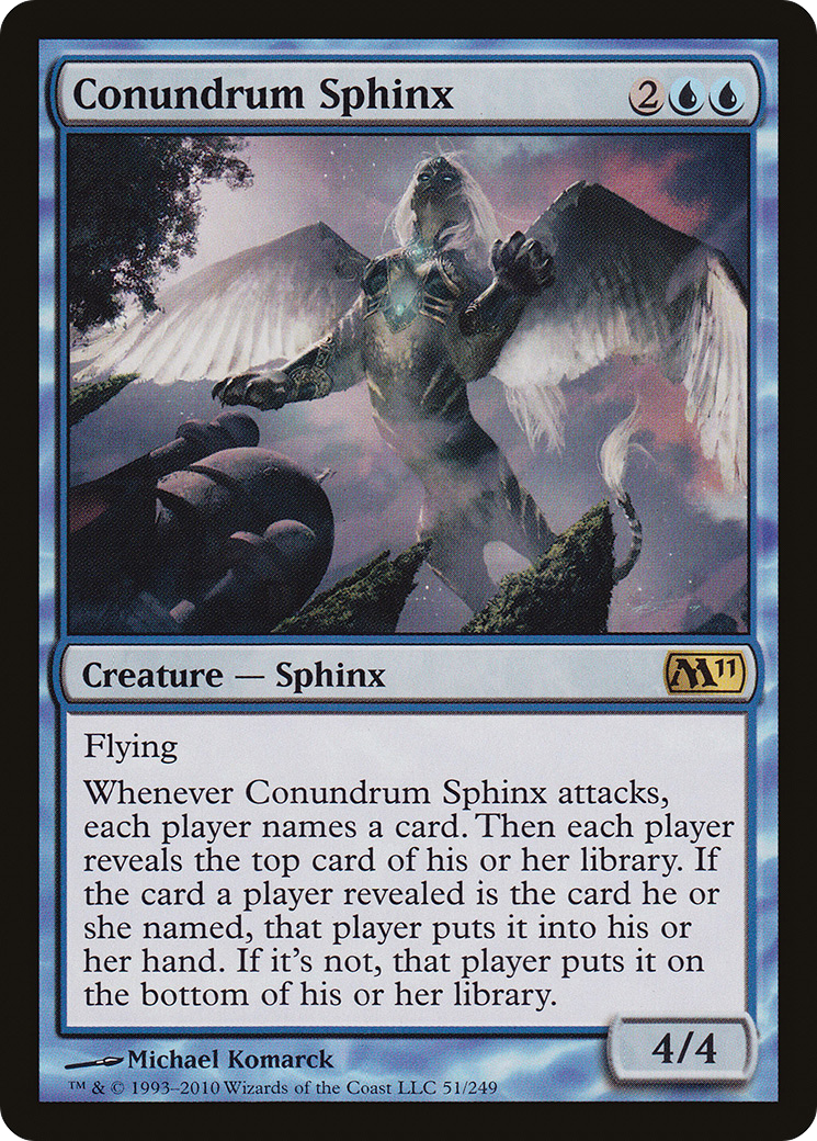 Conundrum Sphinx (051) Foil - Magic 2011