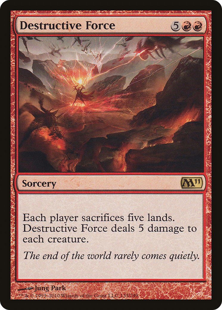 Destructive Force (133) Foil - Magic 2011