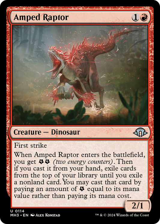 Amped Raptor (114) - Modern Horizons 3