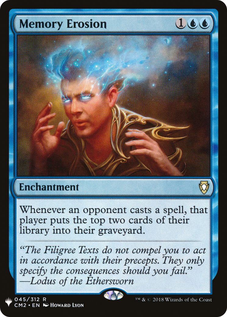 Memory Erosion (CM2-45) - The List