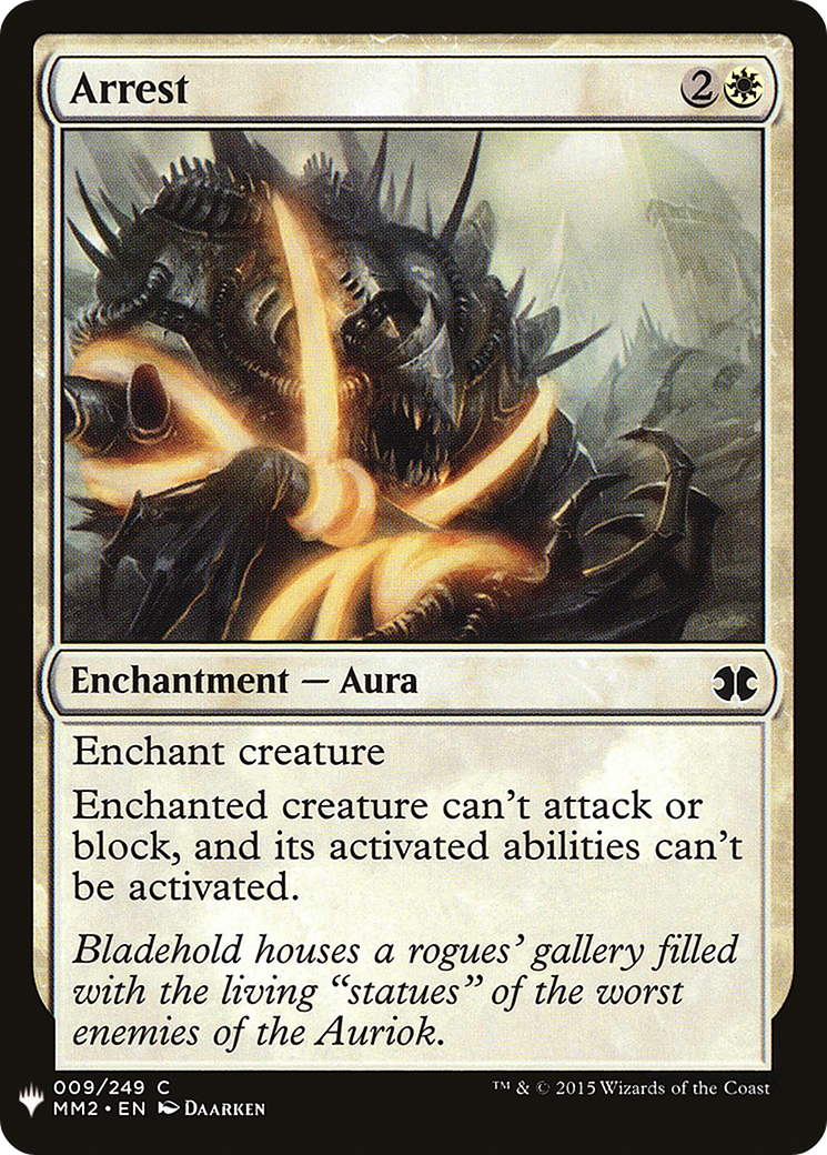 Arrest (MM2-9) - The List