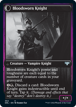 Bloodsworn Squire // Bloodsworn Knight (364) - Innistrad: Double Feature