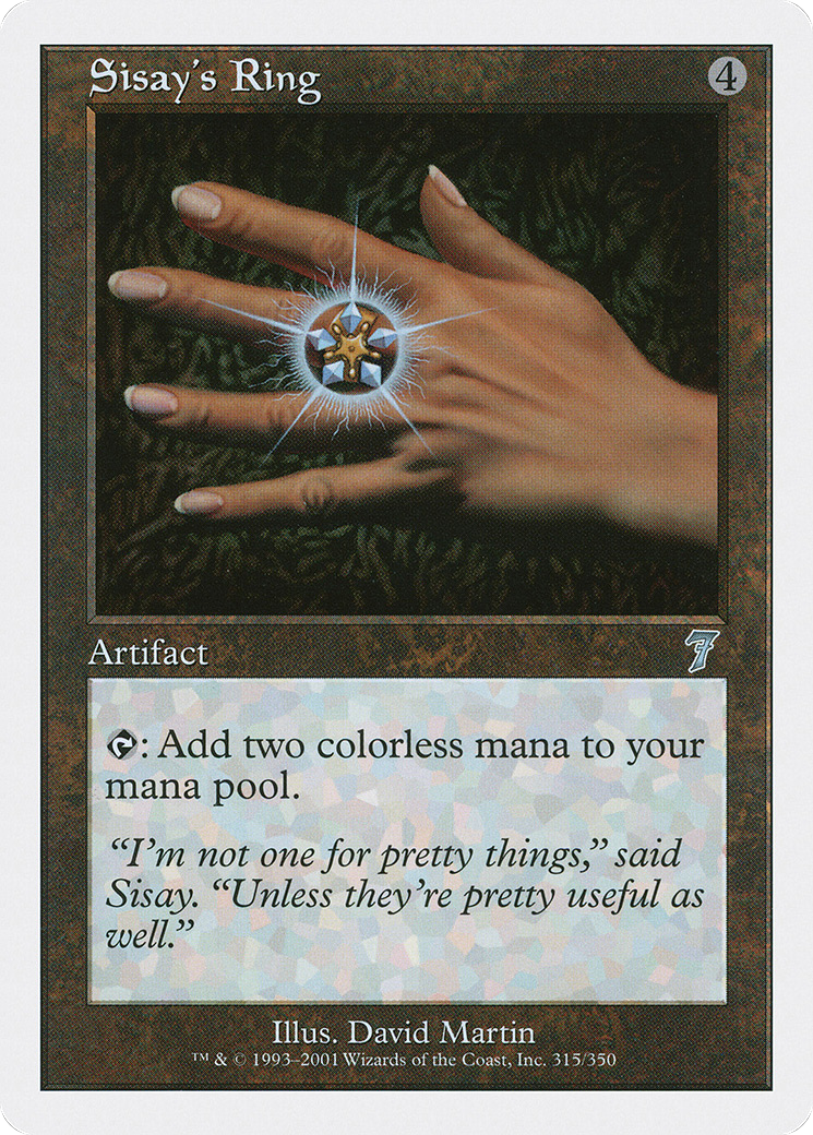 Sisay's Ring (315) - Seventh Edition