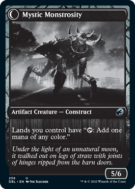 Mystic Skull // Mystic Monstrosity (256) - Innistrad: Double Feature