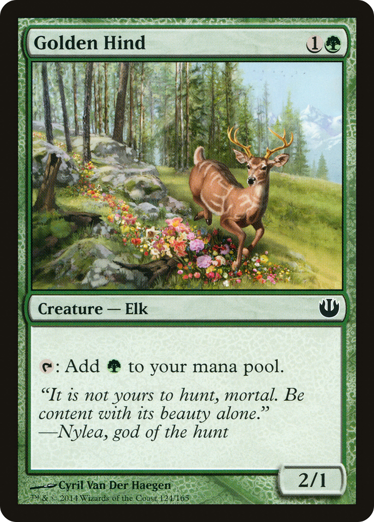 Golden Hind (124) Foil - Journey into Nyx