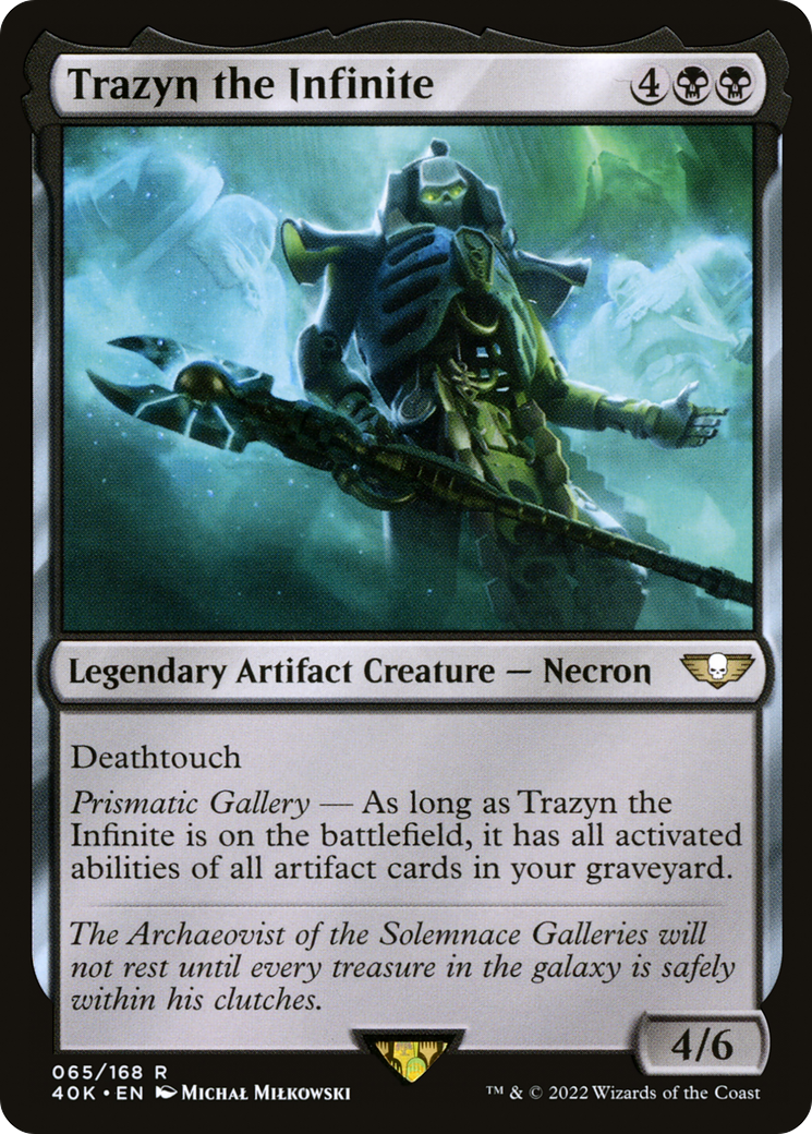 Trazyn the Infinite (065) - Warhammer 40,000 Commander