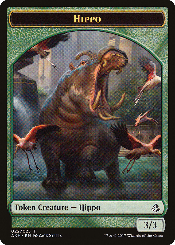 Hippo Token (022) - Amonkhet Tokens
