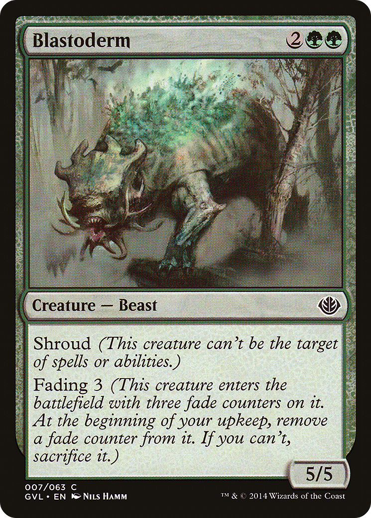 Blastoderm (007) - Duel Decks Anthology: Garruk vs. Liliana