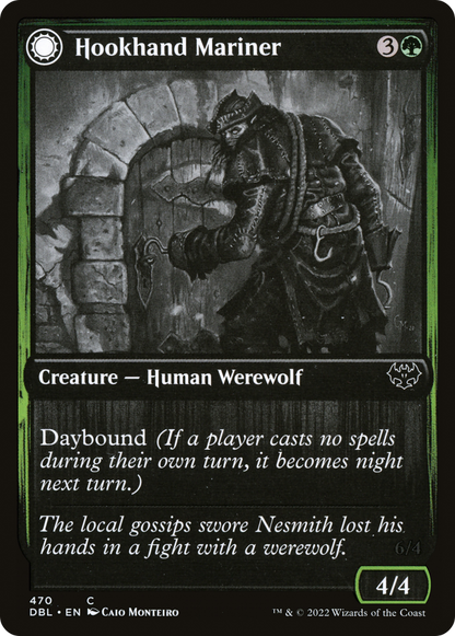 Hookhand Mariner // Riphook Raider (470) - Innistrad: Double Feature