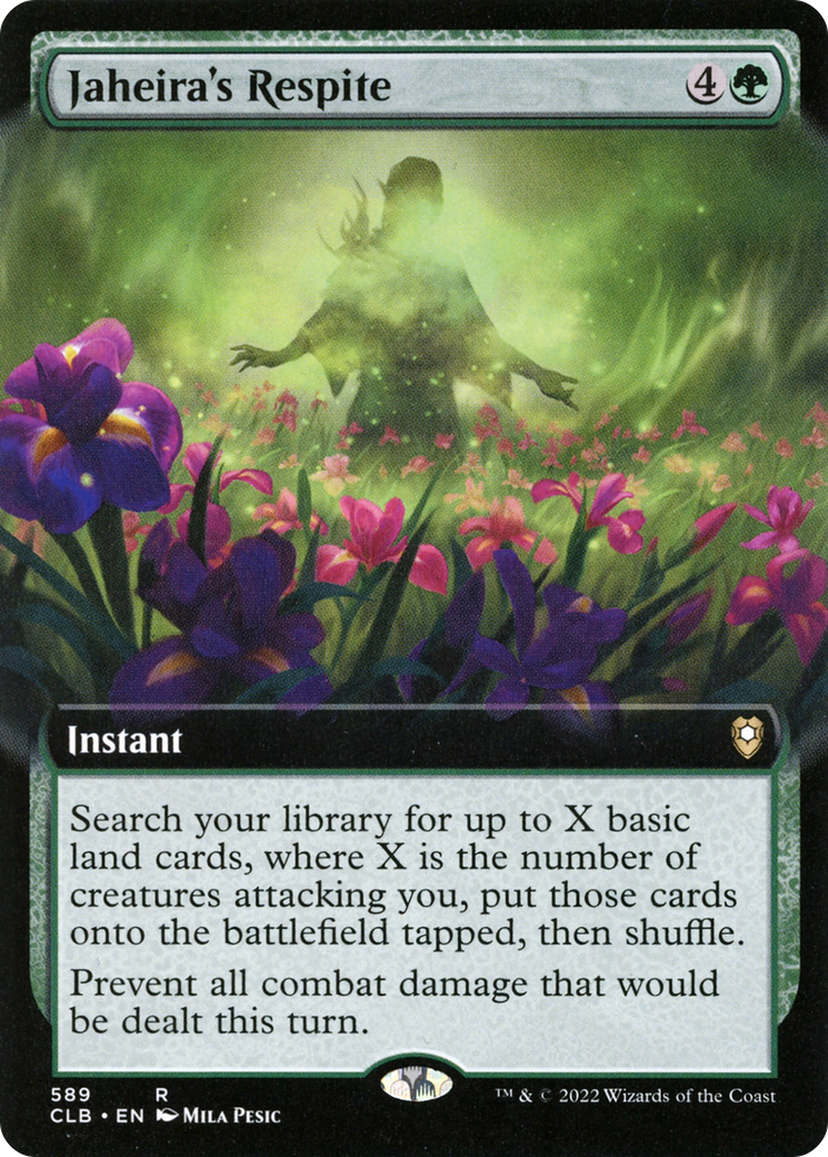 Jaheira's Respite (Extended Art) (589) - Commander Legends: Battle for Baldur's Gate