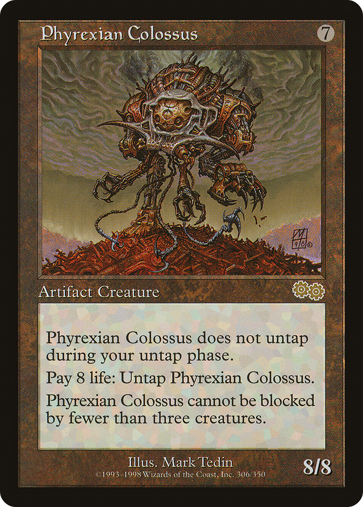 Phyrexian Colossus [Urza's Saga] | Silver Goblin