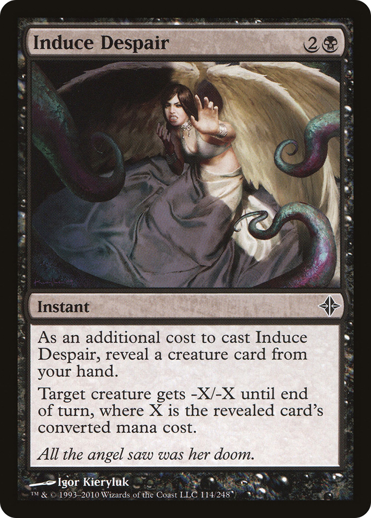 Induce Despair (114) Foil - Rise of the Eldrazi