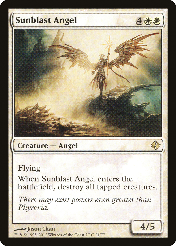Sunblast Angel (021) - Duel Decks: Venser vs. Koth