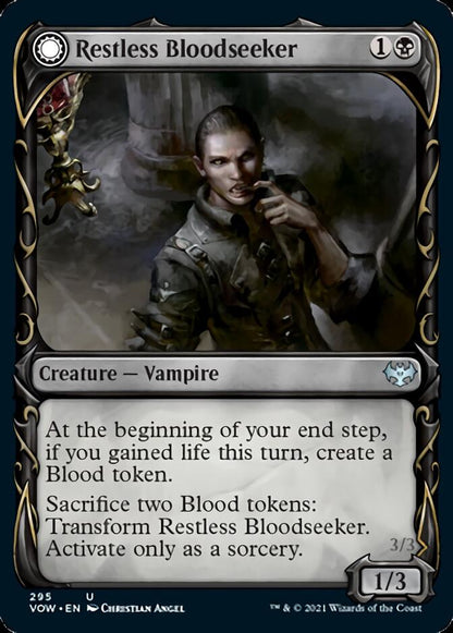 Restless Bloodseeker (Showcase) (295) - Innistrad: Crimson Vow