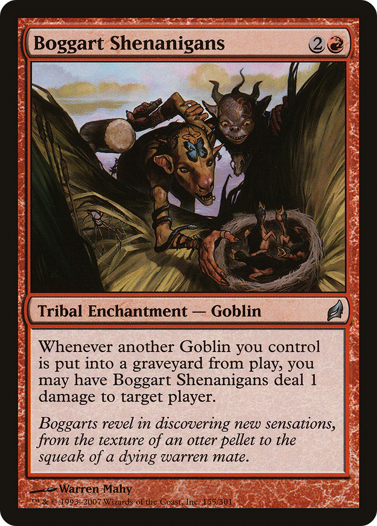 Boggart Shenanigans (155) Foil - Lorwyn