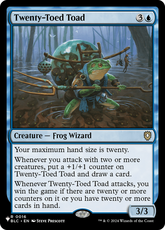 Twenty-Toed Toad (BLC-16)