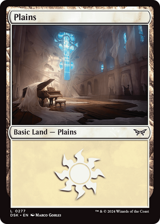 Plains (0277) [Duskmourn: House of Horror] Foil