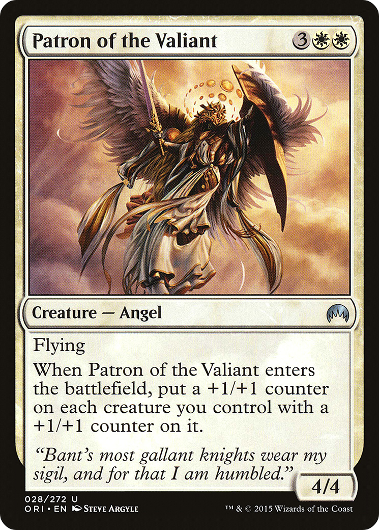 Patron of the Valiant (028) Foil - Magic Origins