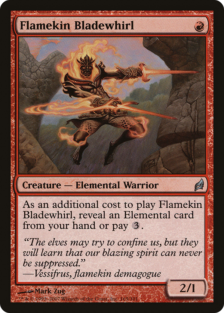 Flamekin Bladewhirl (165) - Lorwyn