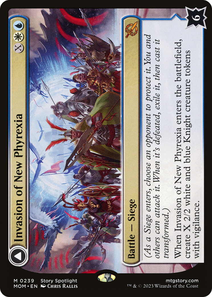 Invasion of New Phyrexia (239) Foil - March of the Machine
