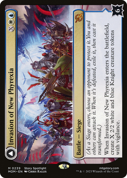 Invasion of New Phyrexia // Teferi Akosa of Zhalfir [March of the Machine]