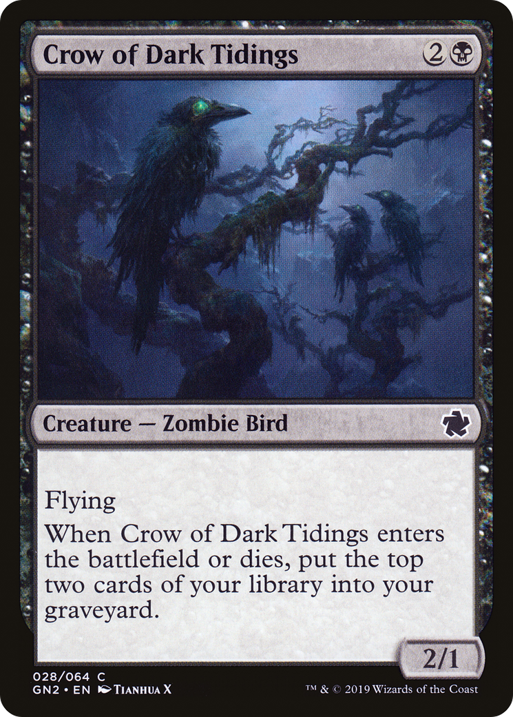 Crow of Dark Tidings (028) - Game Night 2019