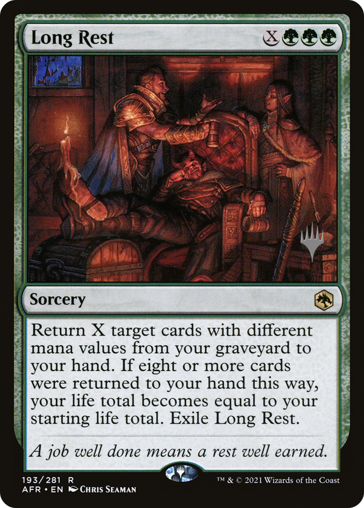 Long Rest (193) Foil - Adventures in the Forgotten Realms Promos