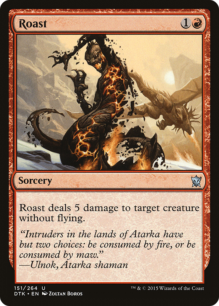 Roast (151) Foil - Dragons of Tarkir
